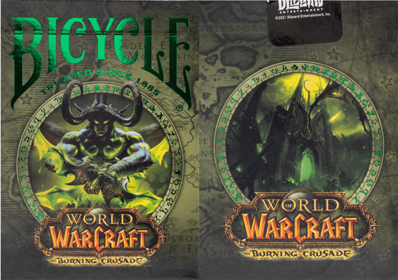 Naipes Bicicleta World of Warcraft Burning Crusade