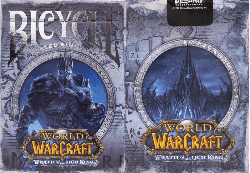 Bicycle World of Warcraft Wrath of the Lich King Playing Cards