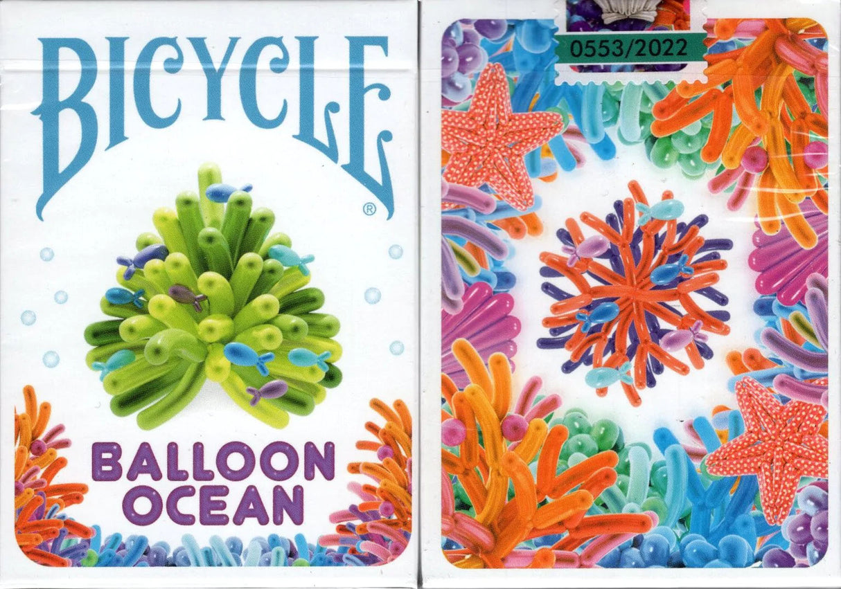 Bicycle Balloon Ocean Playing Cards