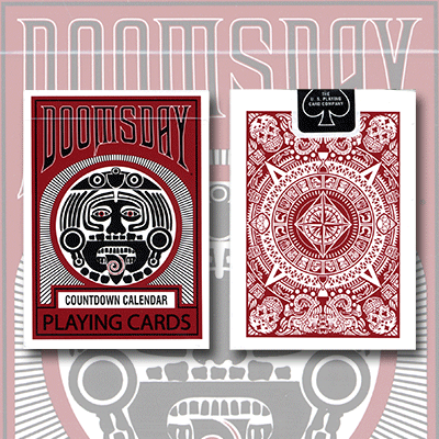 Doomsday Deck (Blood Red) by Diamond Jim Productions - (Out Of Print)