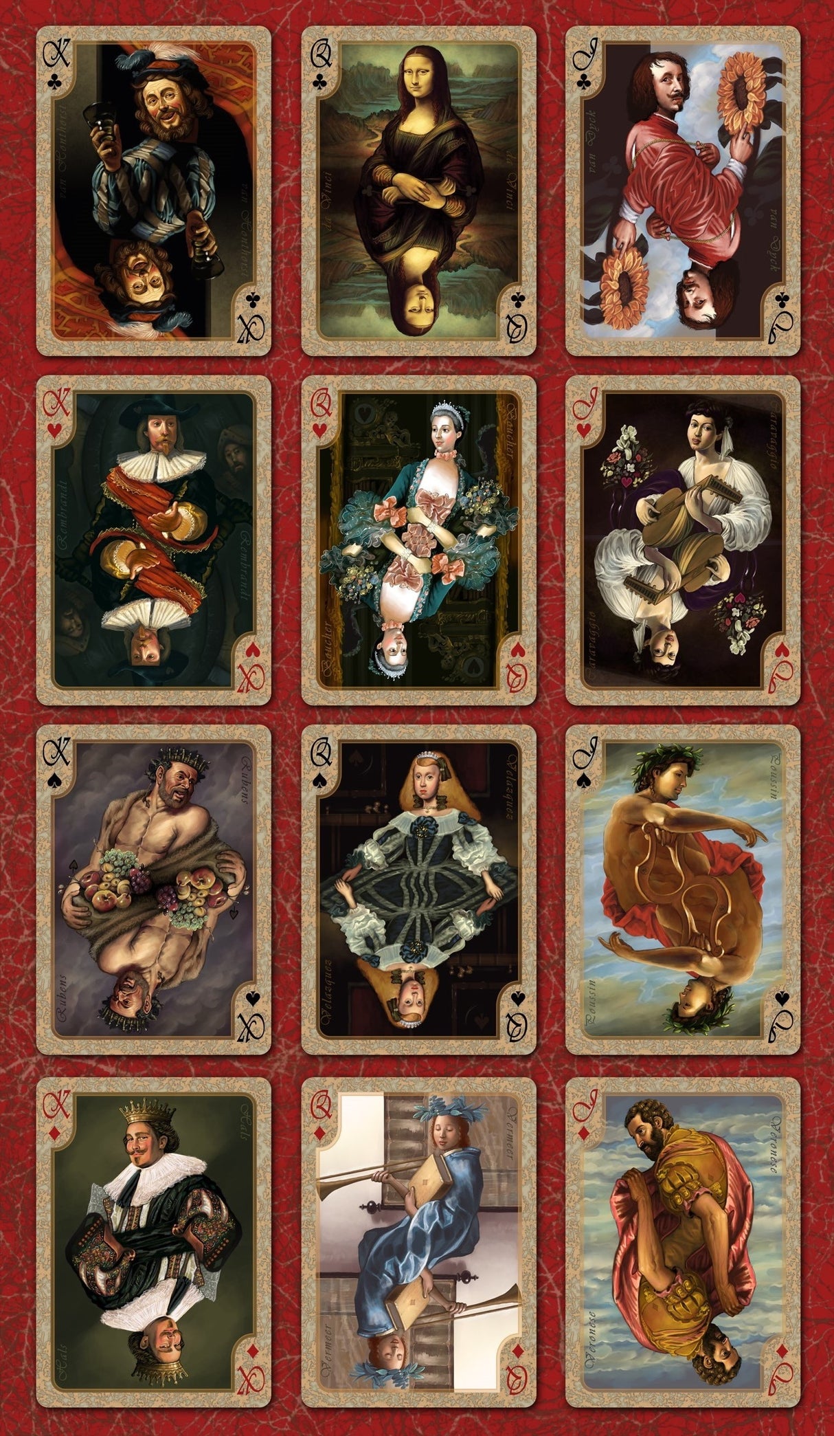 Naipes Bicycle Old Masters 1.ª edición de Collectable Playing Cards