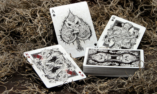 Limited Edition Un-Branded Numbered Creepy Playing Cards by Collectable Playing Cards (Out Of Print)