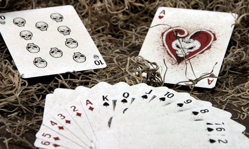 Limited Edition Un-Branded Numbered Creepy Playing Cards by Collectable Playing Cards (Out Of Print)