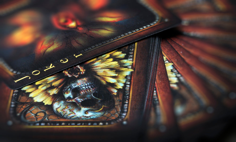 Naipes del Día de los Muertos en bicicleta de Collectable Playing Cards