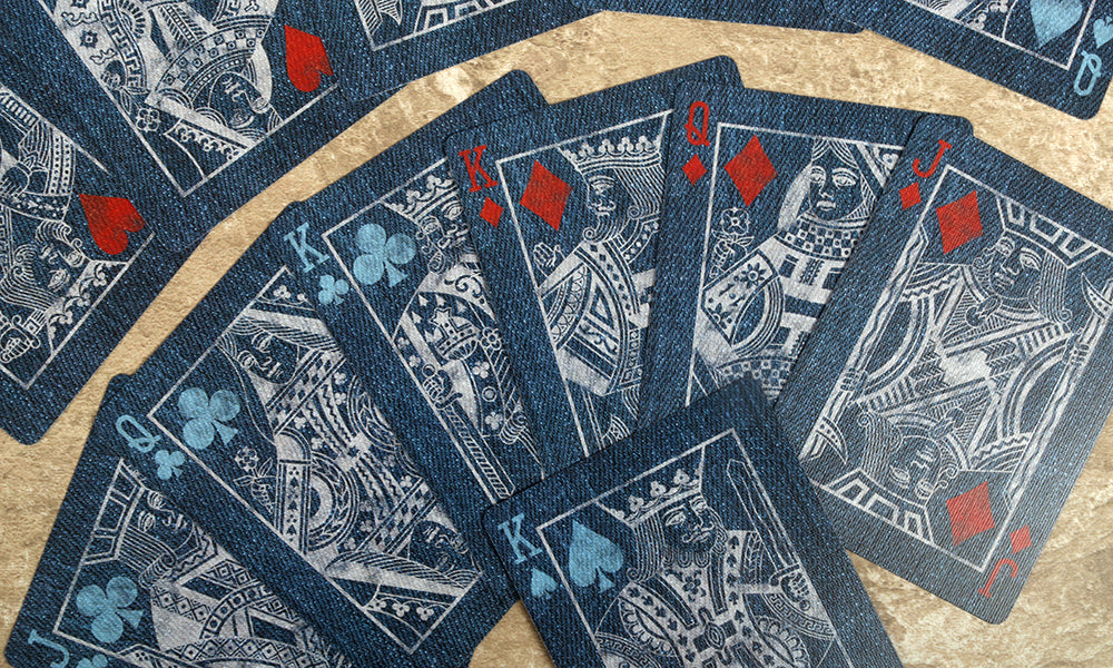 Naipes Bicycle Denim (versión comercial) de Collectable Playing Cards