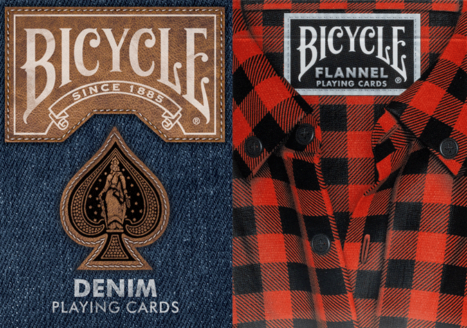 Juego de naipes Bicycle Denim/Franela