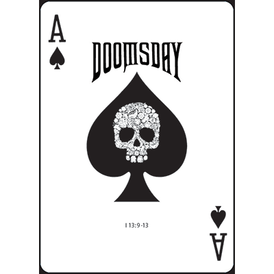 Doomsday Deck (Blood Red) by Diamond Jim Productions - (Out Of Print)