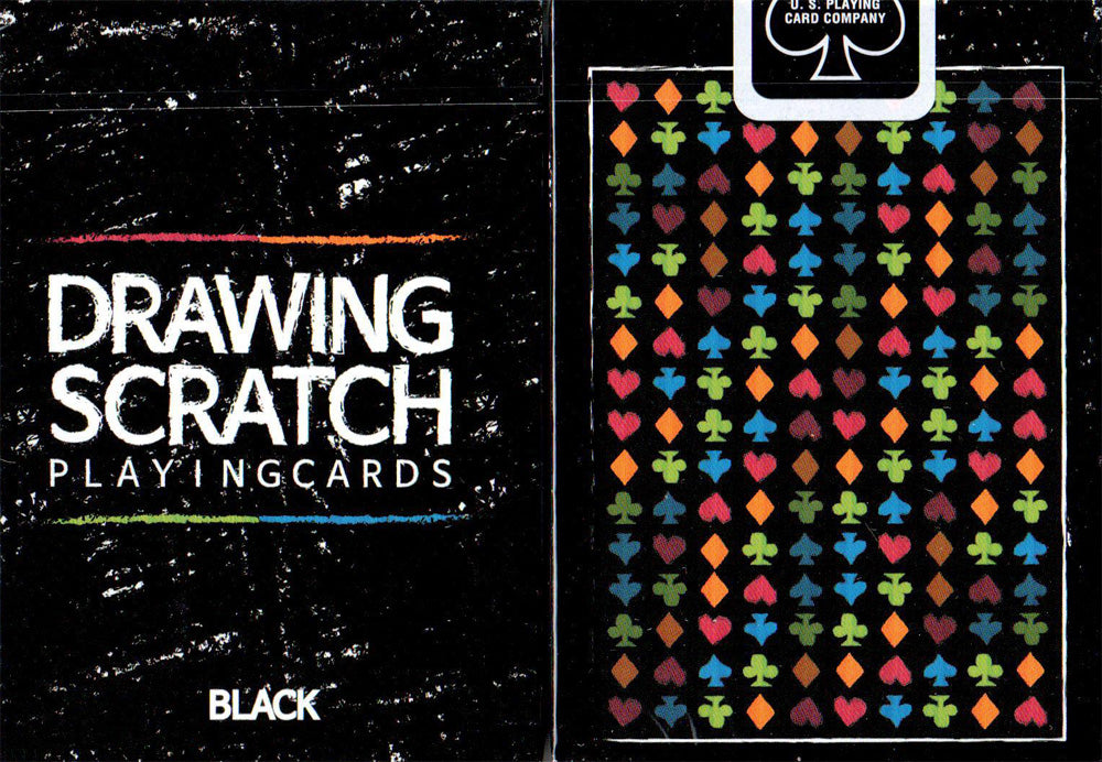 Drawing Scratch Playing Cards printed by USPCC