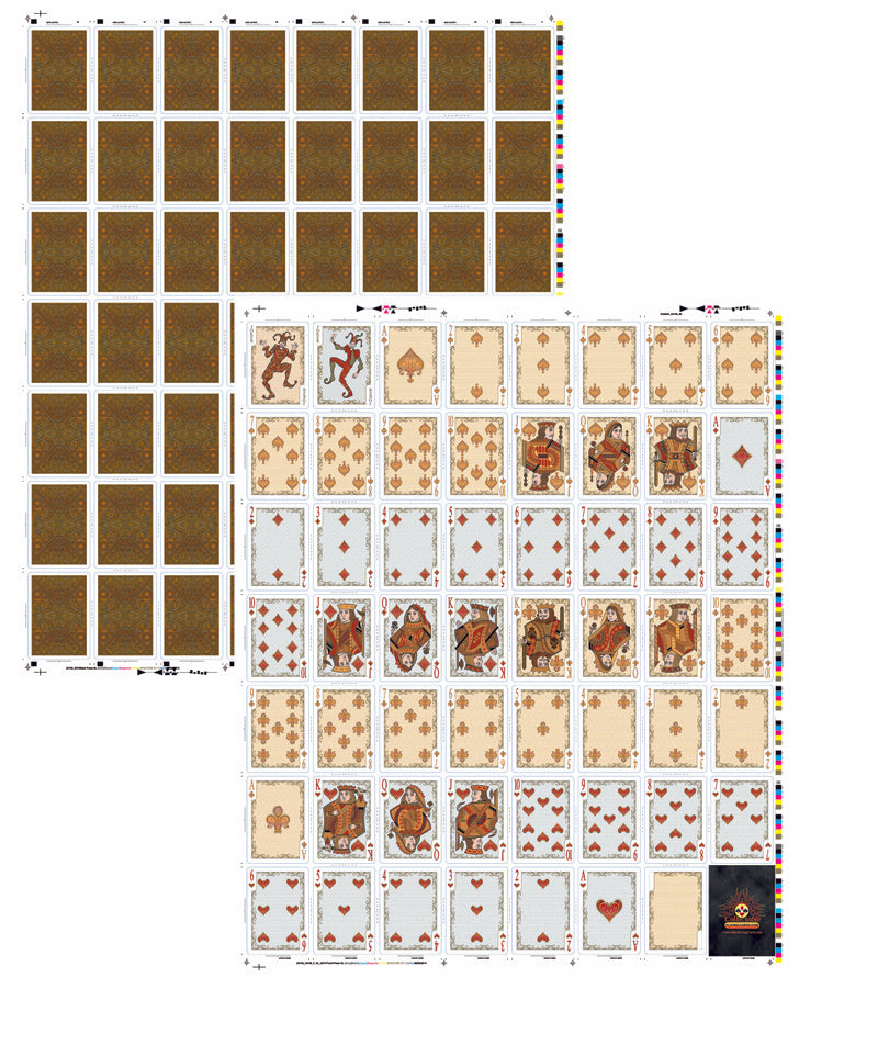 Un-Cut Sheet Bicycle Elegance Black