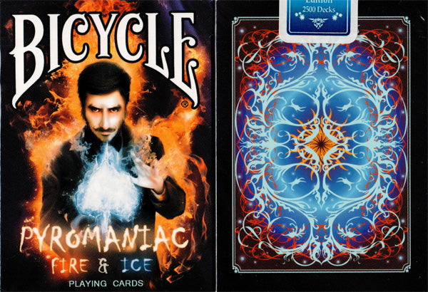 Naipes Bicycle Pyromaniac de edición limitada Fire & Ice de Collectable Playing Cards