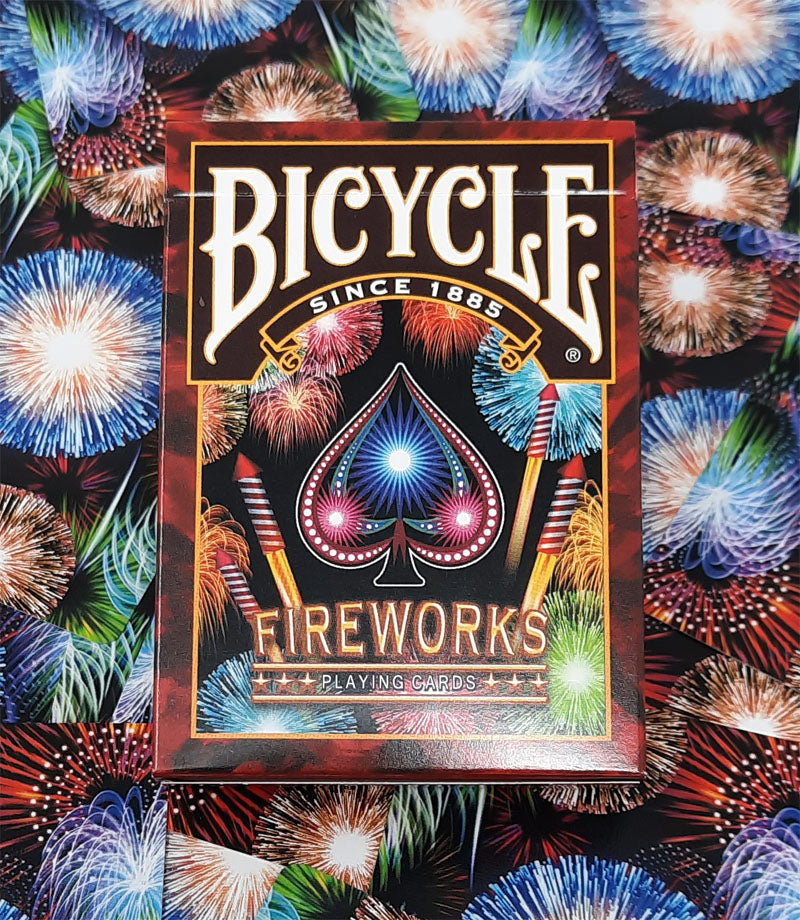 Fuegos artificiales de bicicleta (tirada especial limitada) Naipes de Collectable Playing Cards
