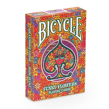 Bicycle Funky Flower Playing Cards