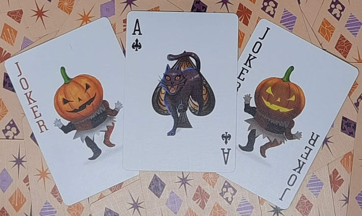 Bicycle Vintage Halloween Playing Cards