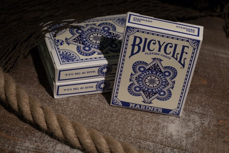 Bicycle Mariner Blue Playing Cards