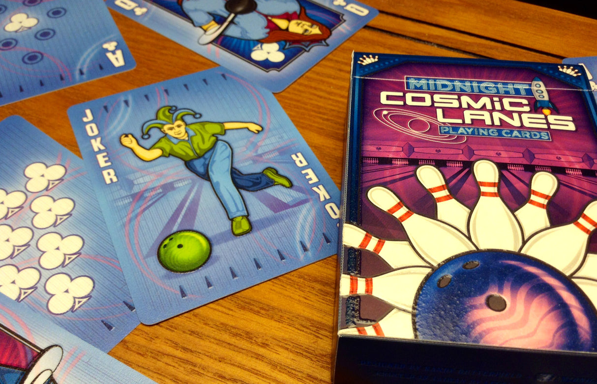 Cosmic Lanes Playing Cards