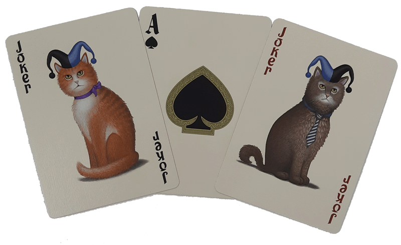 Naipes Bicycle Poker Cats (1000 Deck Club)