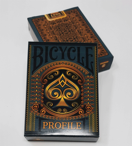 Naipes con perfil de bicicleta (1000 Deck Club)