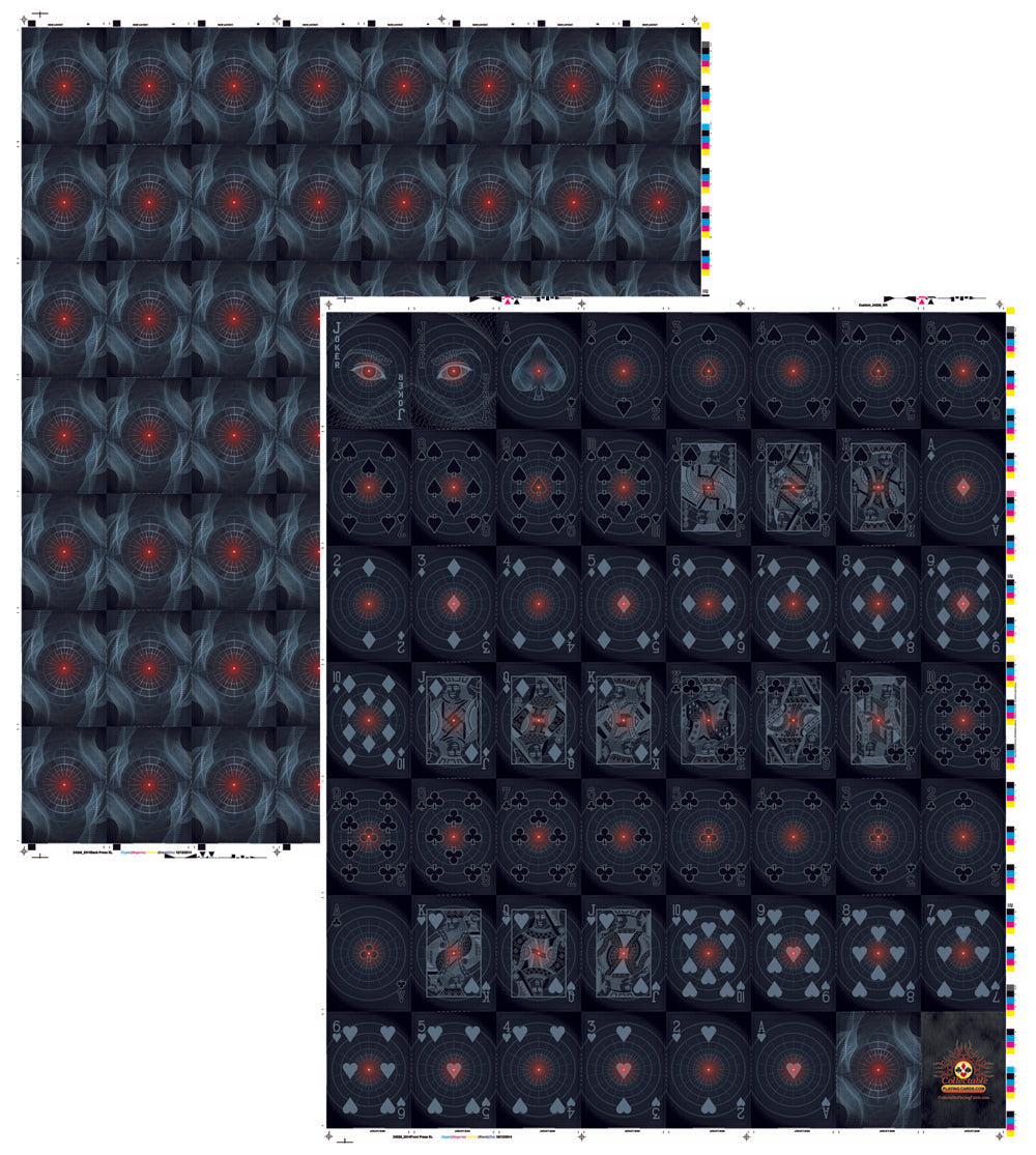 Un-cut Sheet Bicycle Redcore