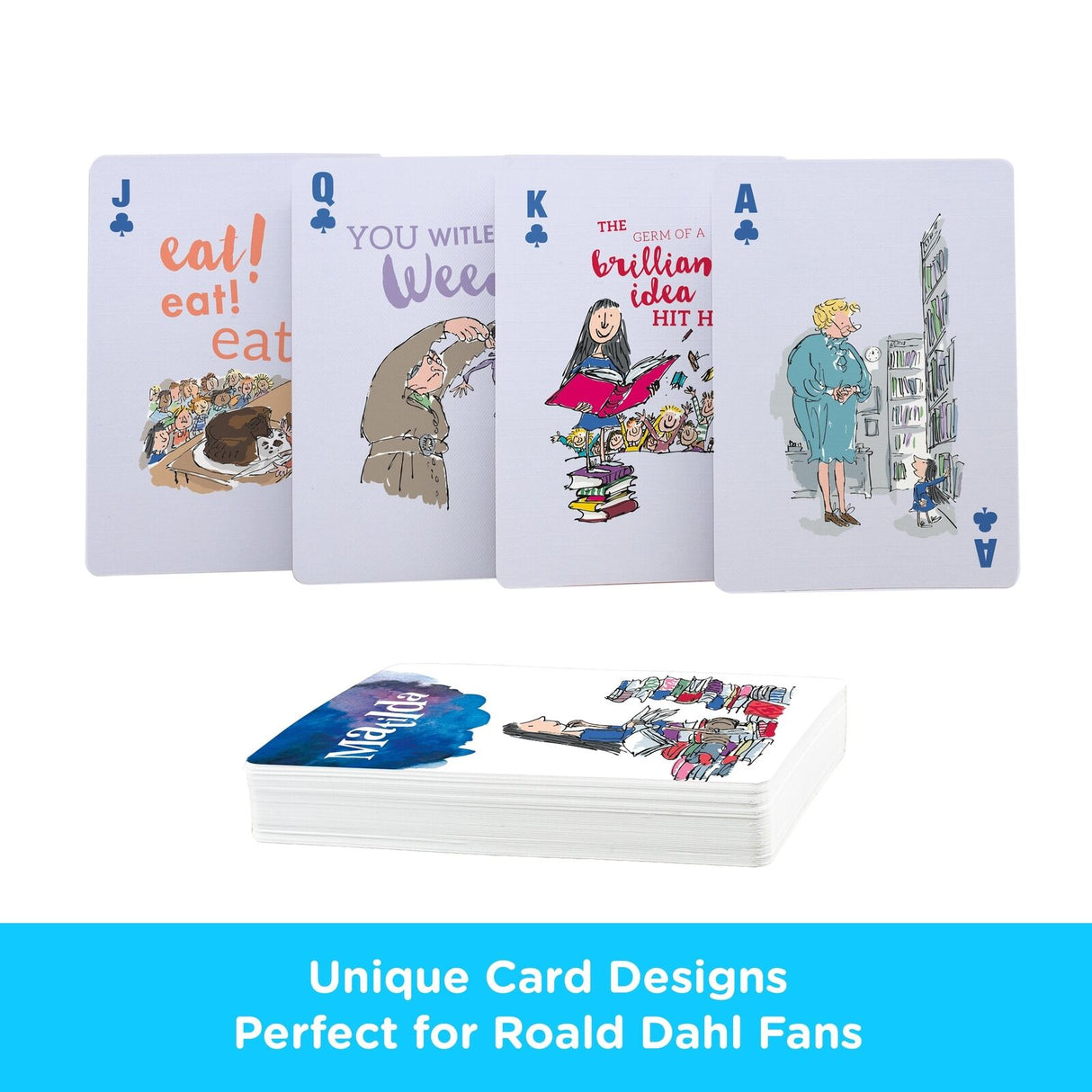 Roald Dahl Matilda Playing Cards