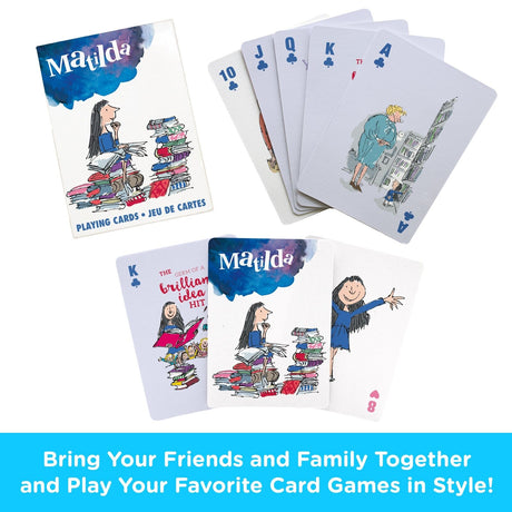 Roald Dahl Matilda Playing Cards