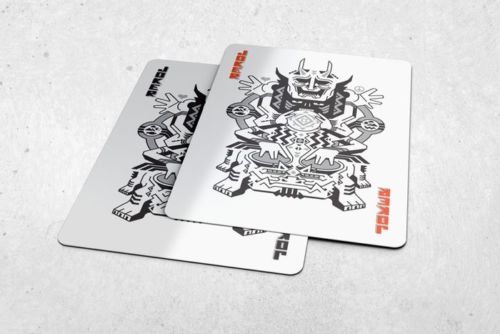 Bicycle Ultimate Universe Grayscale Edition Playing Cards