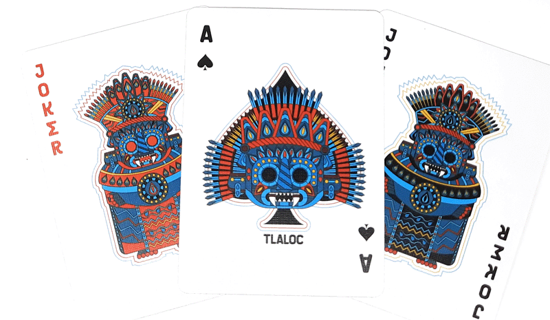 Bicycle Tlaloc Playing Cards (1000 Deck Club)