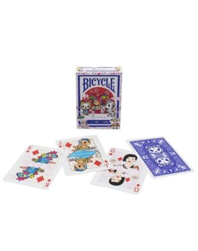 Bicycle TokiDoki Sport Tokyo Blue Playing Cards