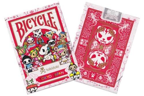 Bicycle TokiDoki Sport Tokyo Red Playing Cards