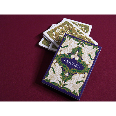 Unicorn Playing cards (Emerald)by Aloy Design Studio USPCC