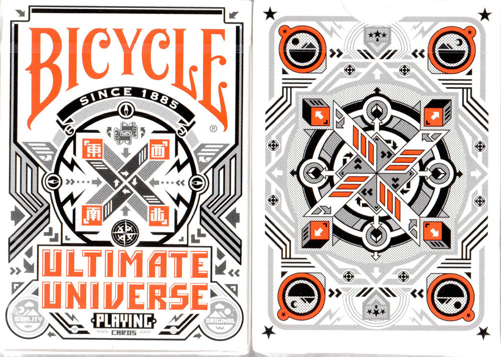 Bicycle Ultimate Universe Grayscale Edition Playing Cards