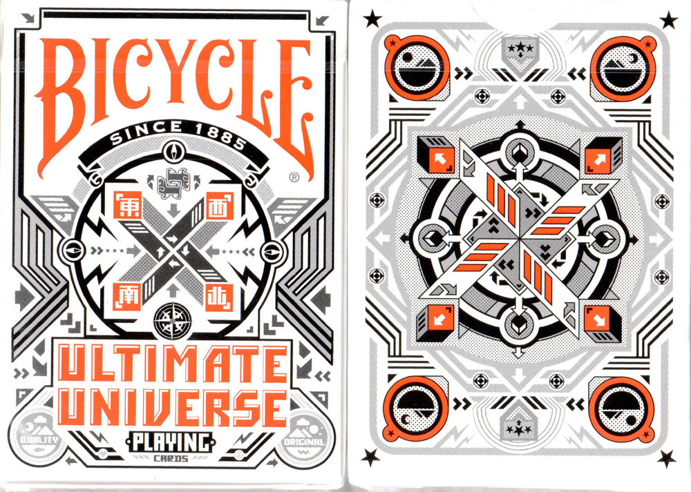Bicycle Ultimate Universe Grayscale Edition Playing Cards