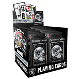 Las Vegas Raiders Neon-Styled Playing Cards - 54 Card Deck