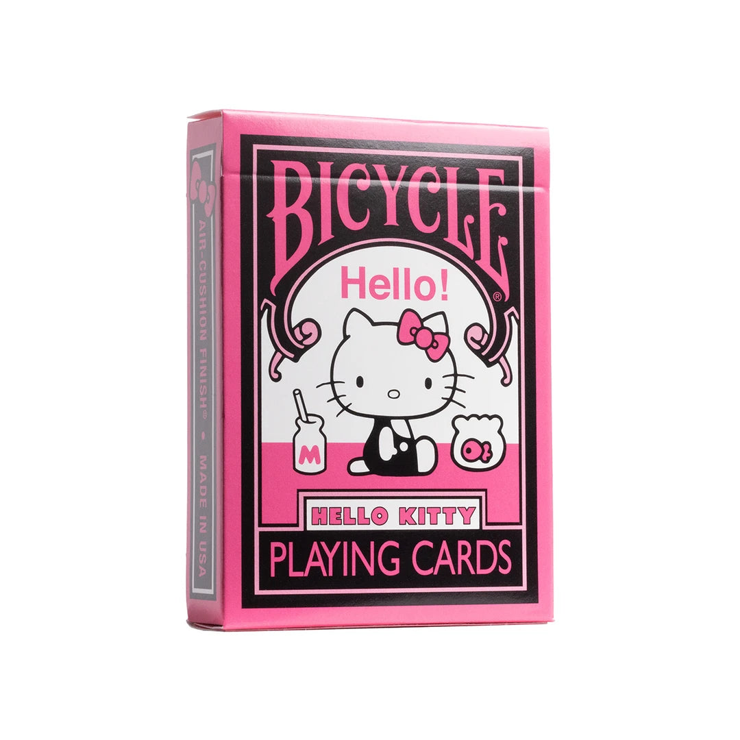 Bicycle Hello Kitty (BLK/PINK) Playing Cards