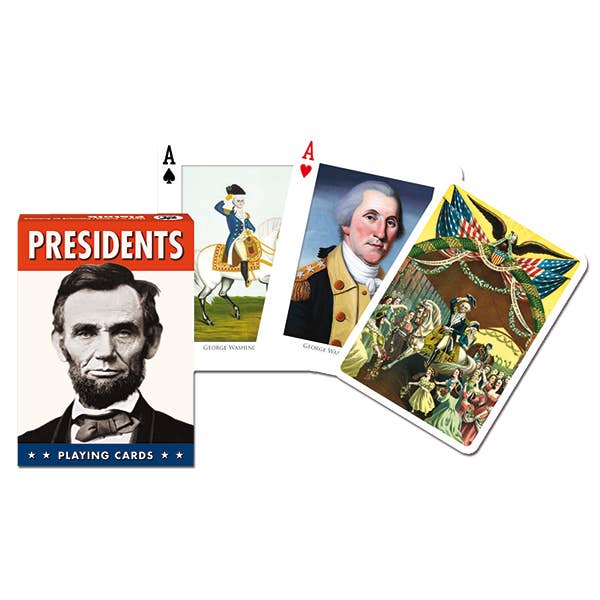 Presidents Playing Cards