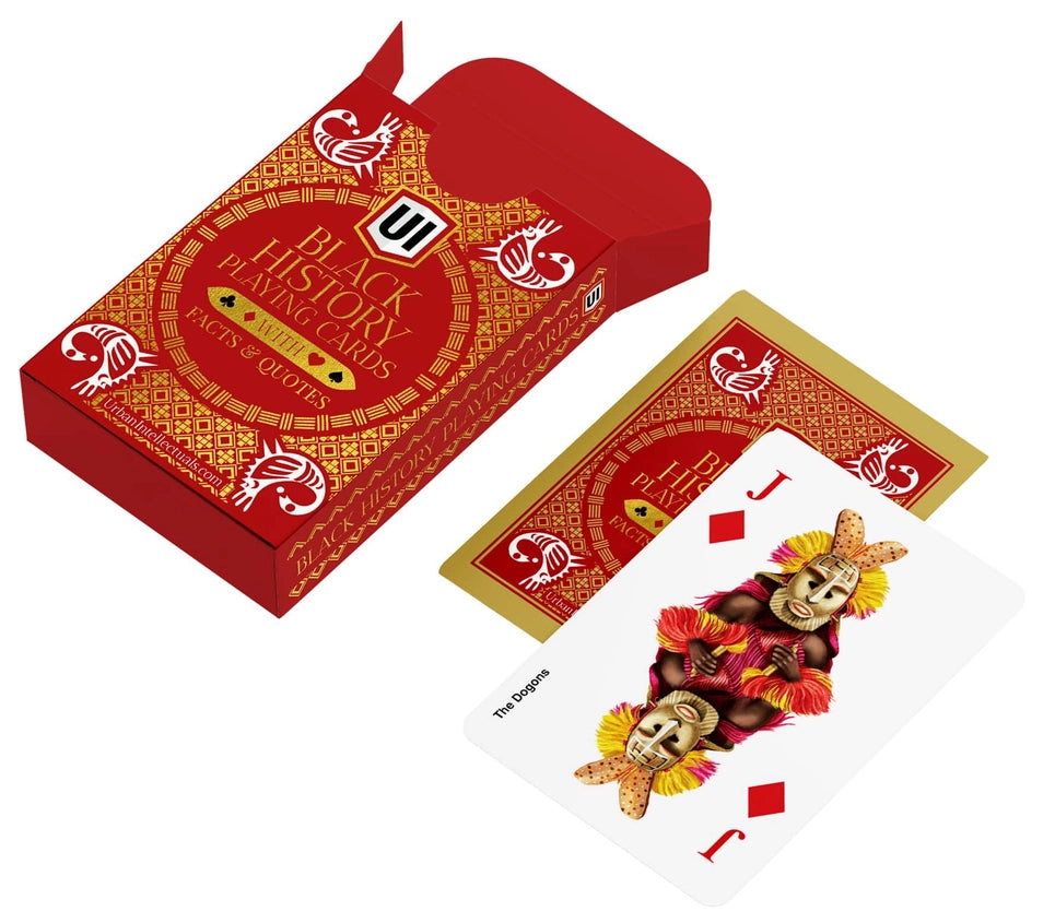 Black History Playing Cards (Red)