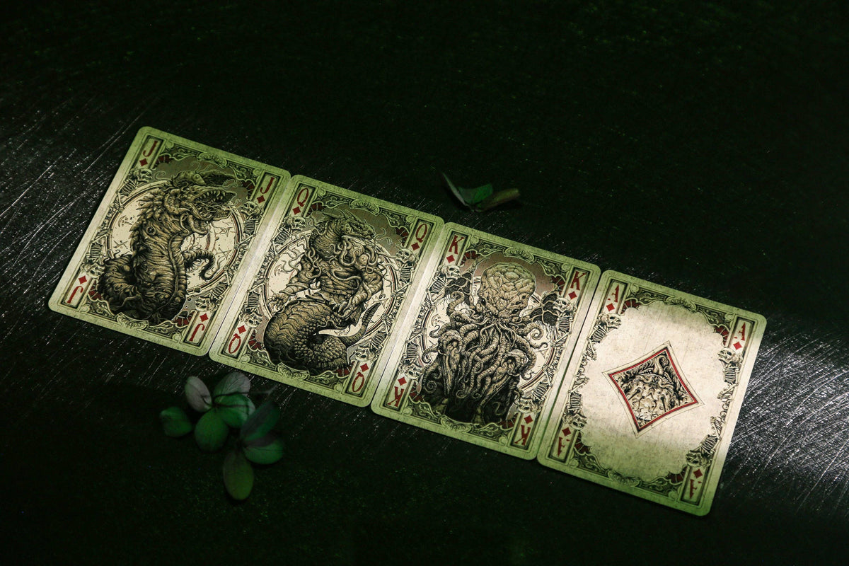 Reflections on the Wall Cthulhu Mythos Playing Cards