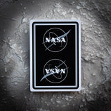 NASA BLACK HOLE “Meatball” Logo Playing Cards