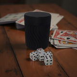 Deluxe Plastic Die Cup with Lid and 5 Bicycle Dice