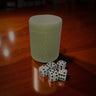Deluxe Plastic Die Cup with Lid and 5 Bicycle Dice