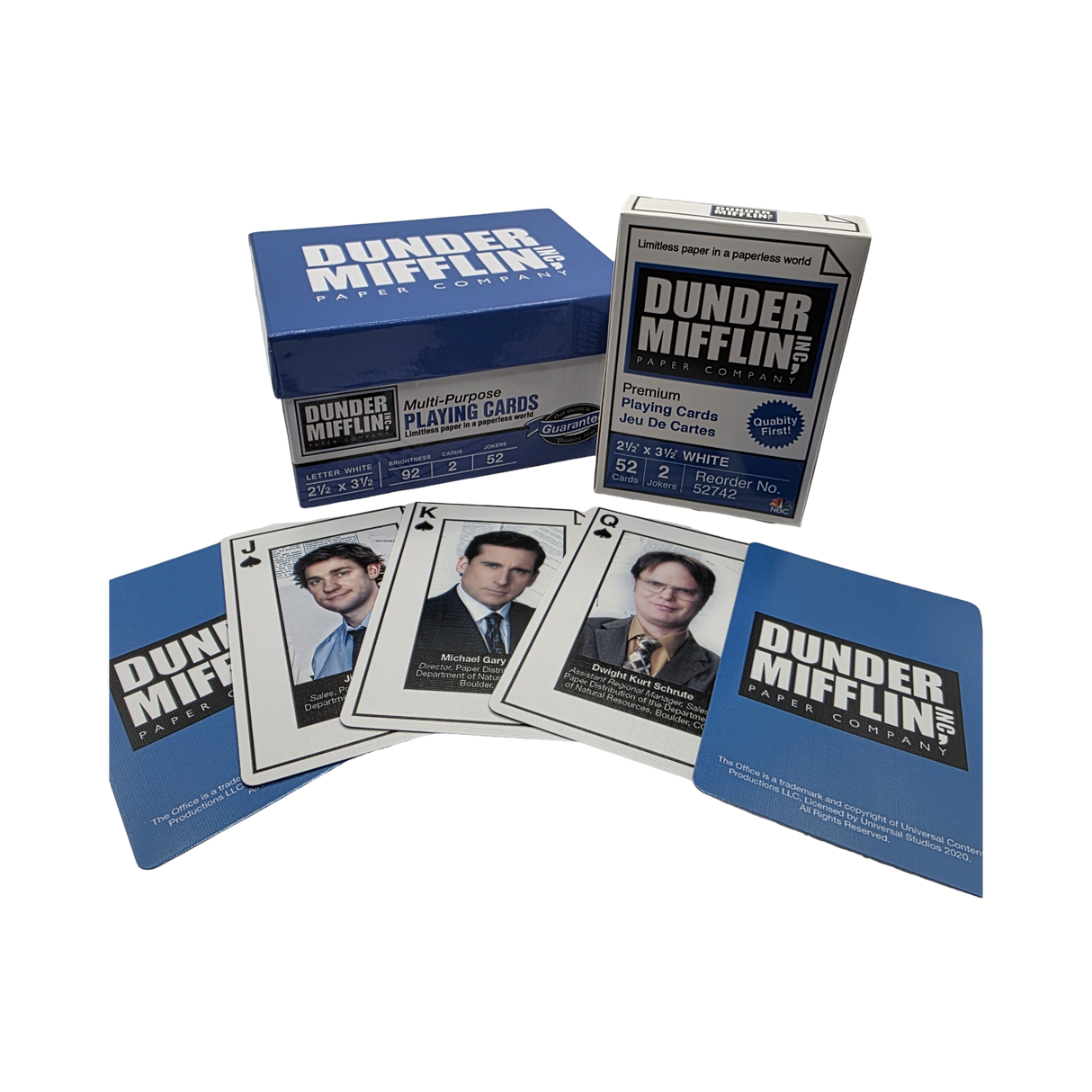 Dunder Mifflin Paper Company Premium Playing Cards