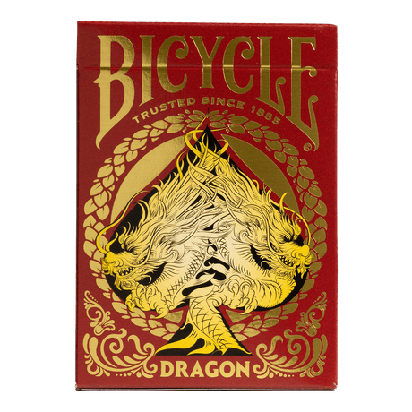 Bicycle Red Dragon Playing Cards