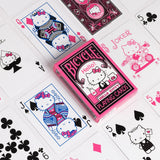 Bicycle Hello Kitty (BLK/PINK) Playing Cards