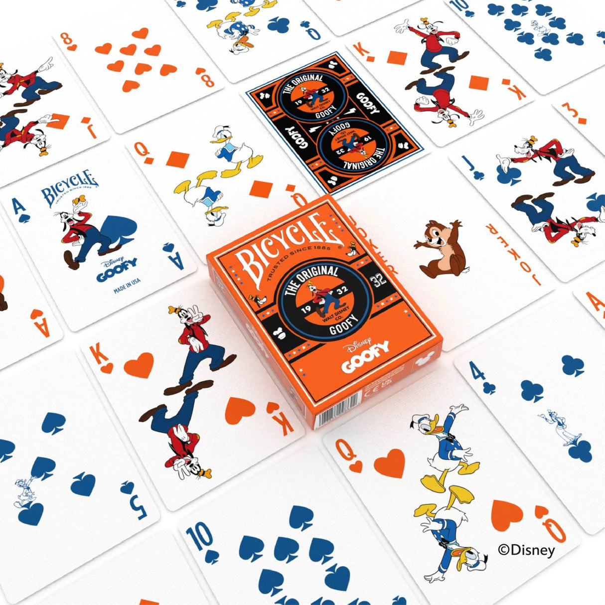 Bicycle Disney Goofy Inspired Playing Cards