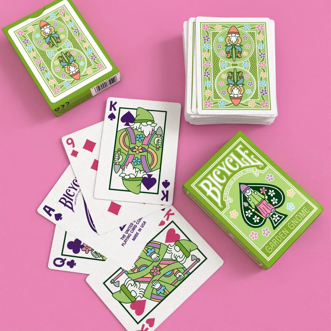 Bicycle Garden Gnome Playing Cards
