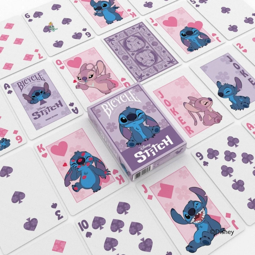 Bicycle Disney Stitch Inspired Playing Cards