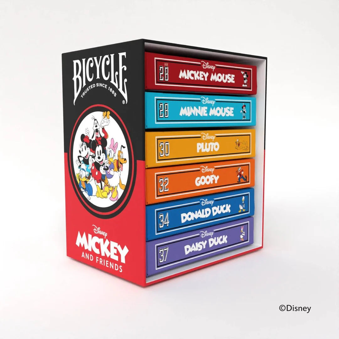 Disney Classic Mickey and Friends, 6-Deck Box Set
