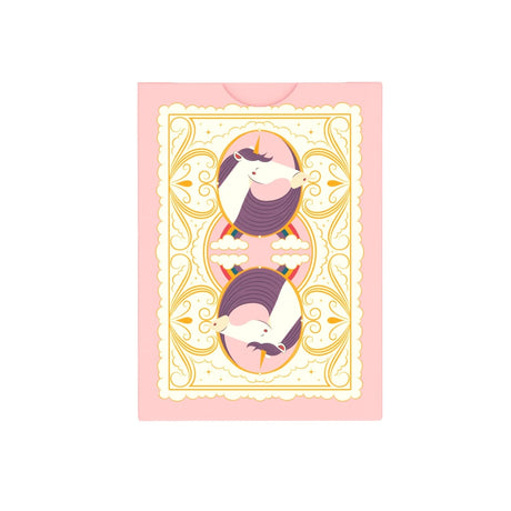 Bicycle Pink Unicorn Playing Cards
