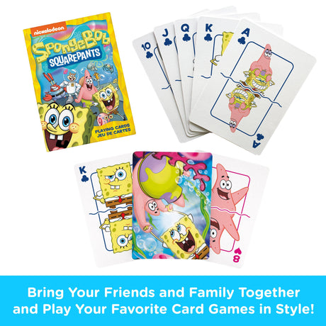 SpongeBob SquarePants Cast Playing Cards