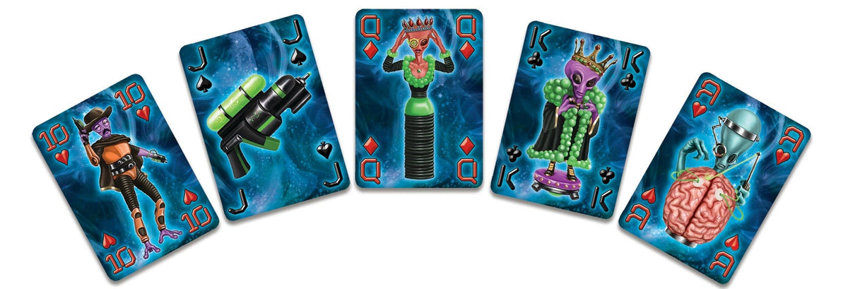 Playing Cards-Alien