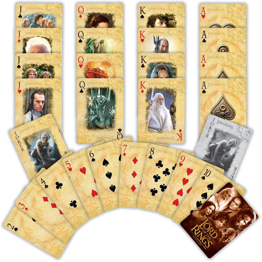 Lord of the Rings Playing Cards - 54 Card Deck